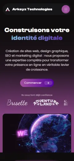 Identité visuelle Arkeyz — visuel 1