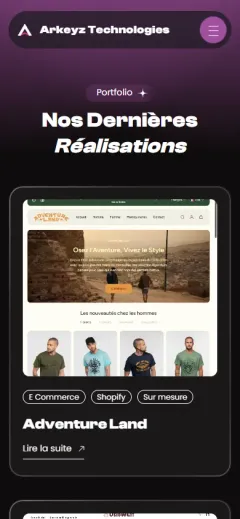 Identité visuelle Arkeyz — visuel 2