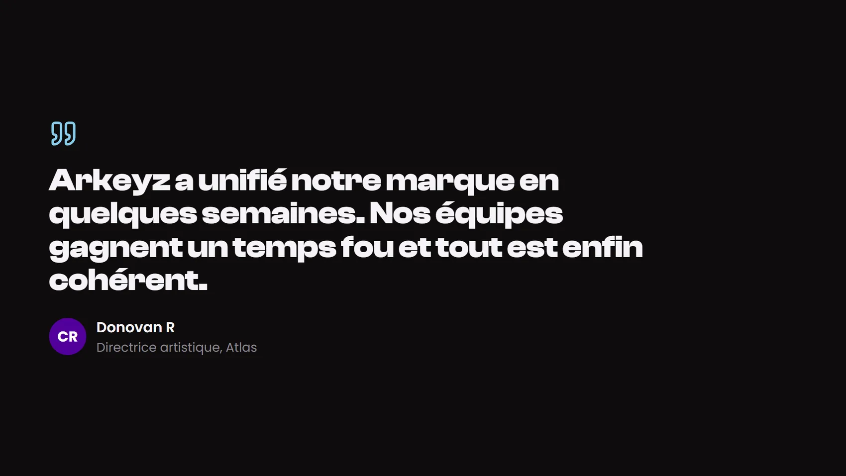 Kit de marque généré par Identity, charte Nocturne — page 15