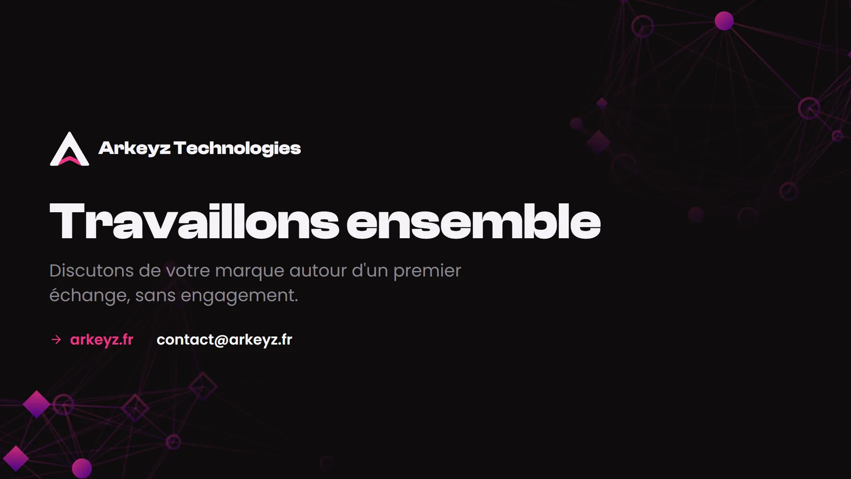 Kit de marque généré par Identity, charte Nocturne — page 16