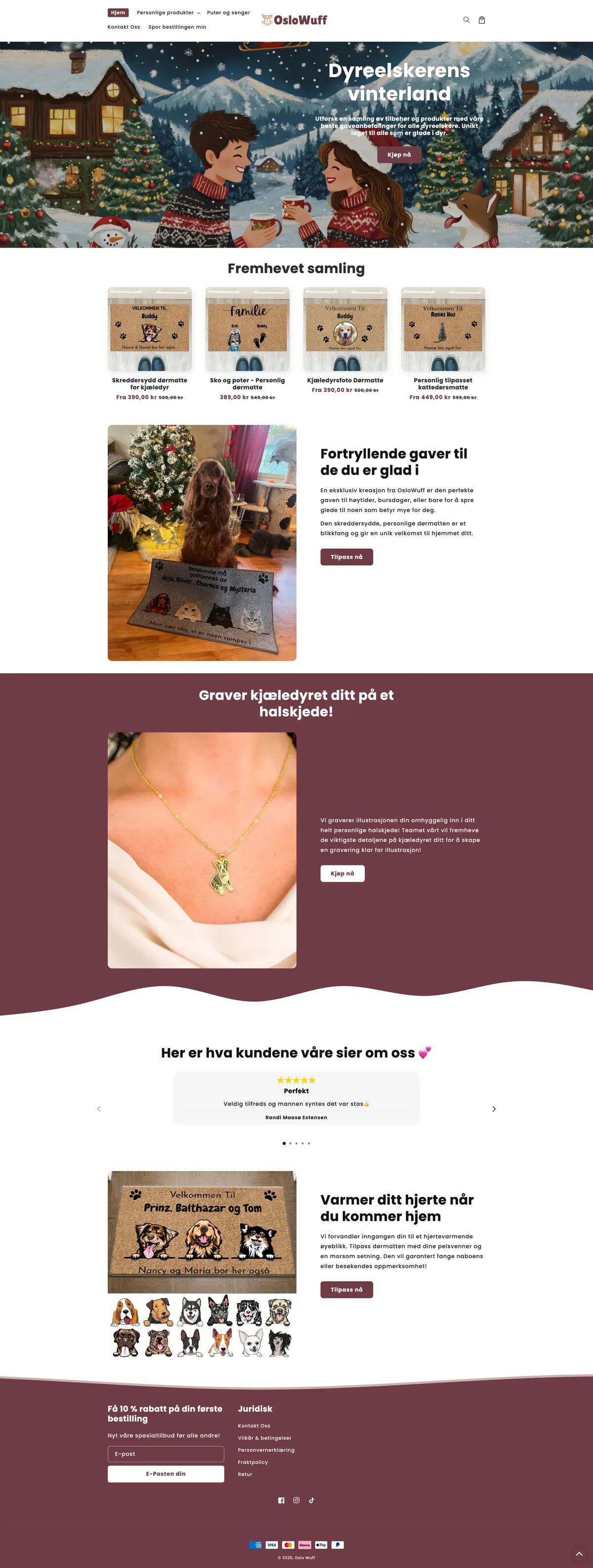 Capture complète du site Adventure Land